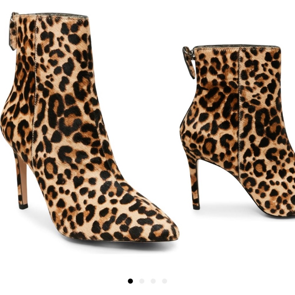 Steve Madden Women's Carey Bootie Leopard Sz 9 NWT